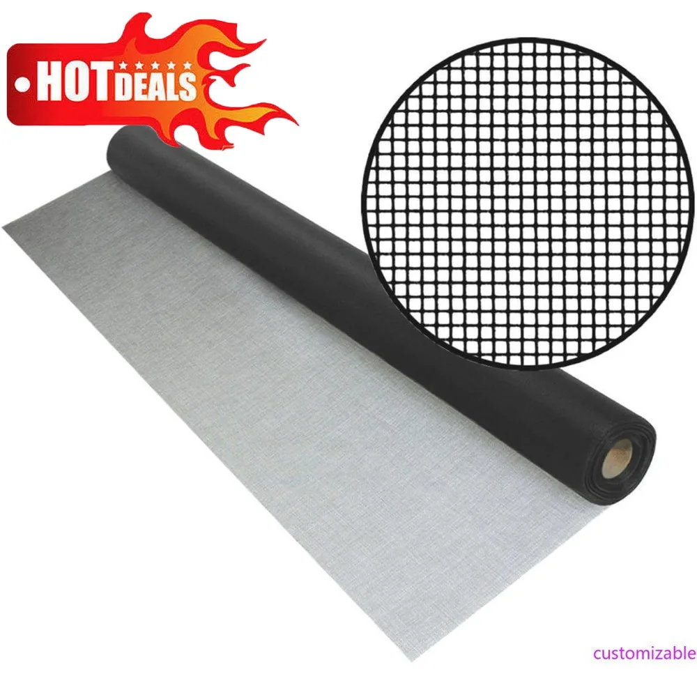 شبكة شاشة Phifer UltraVue2 عالية الوضوح للنوافذ والأبواب والشرفات - لفة 36 × 100 بوصة، شاشة غير مرئية تقريبًا #1