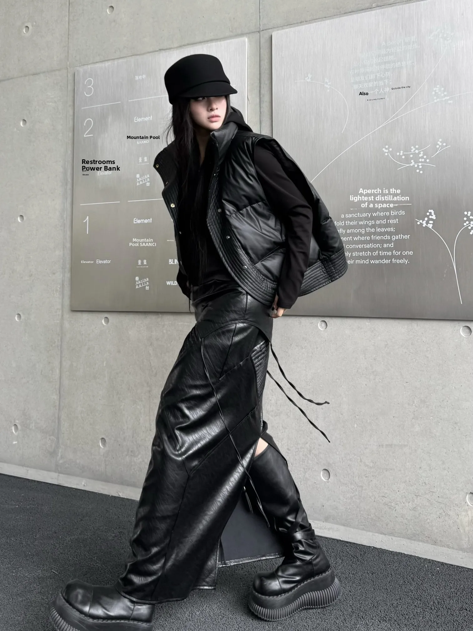 

Blagirl Universal Thiened White Du down Vest Winter New Sle Stand Collar Warmth Women's Faion PU Fabric Zipper