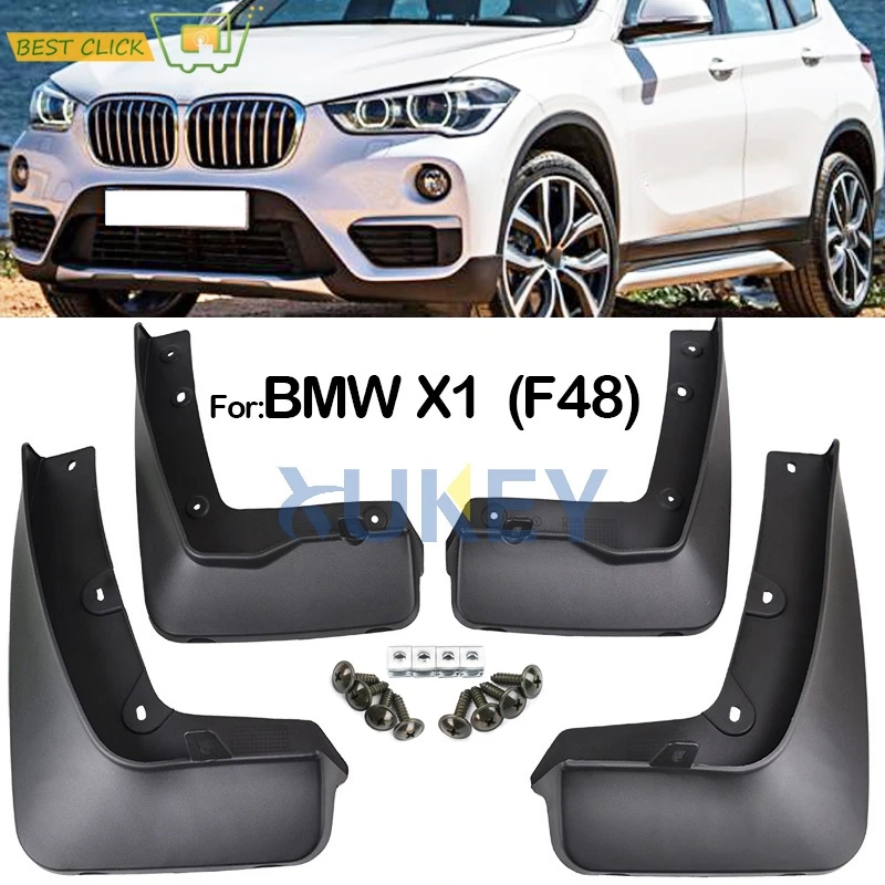 

Xukey Fit For BMW X1 F48 2016 2017 2018 2019 2020 Molded Mudflaps Mud Flap Mud Flaps Splash Guard Mudguard Fender Accessories