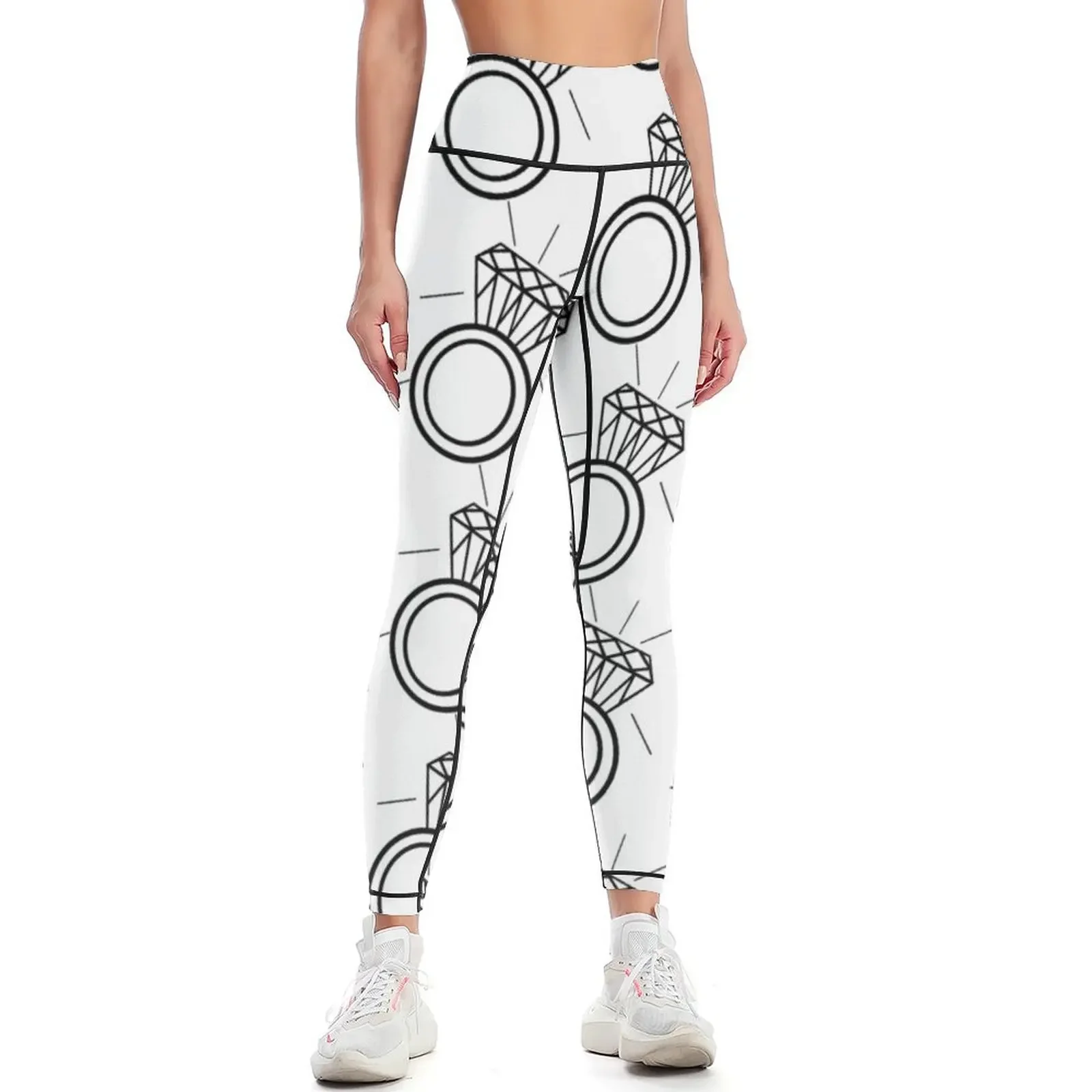 

Engagement Ring Leggings sport set trousers joggers for leggins push up woman Womens Leggings