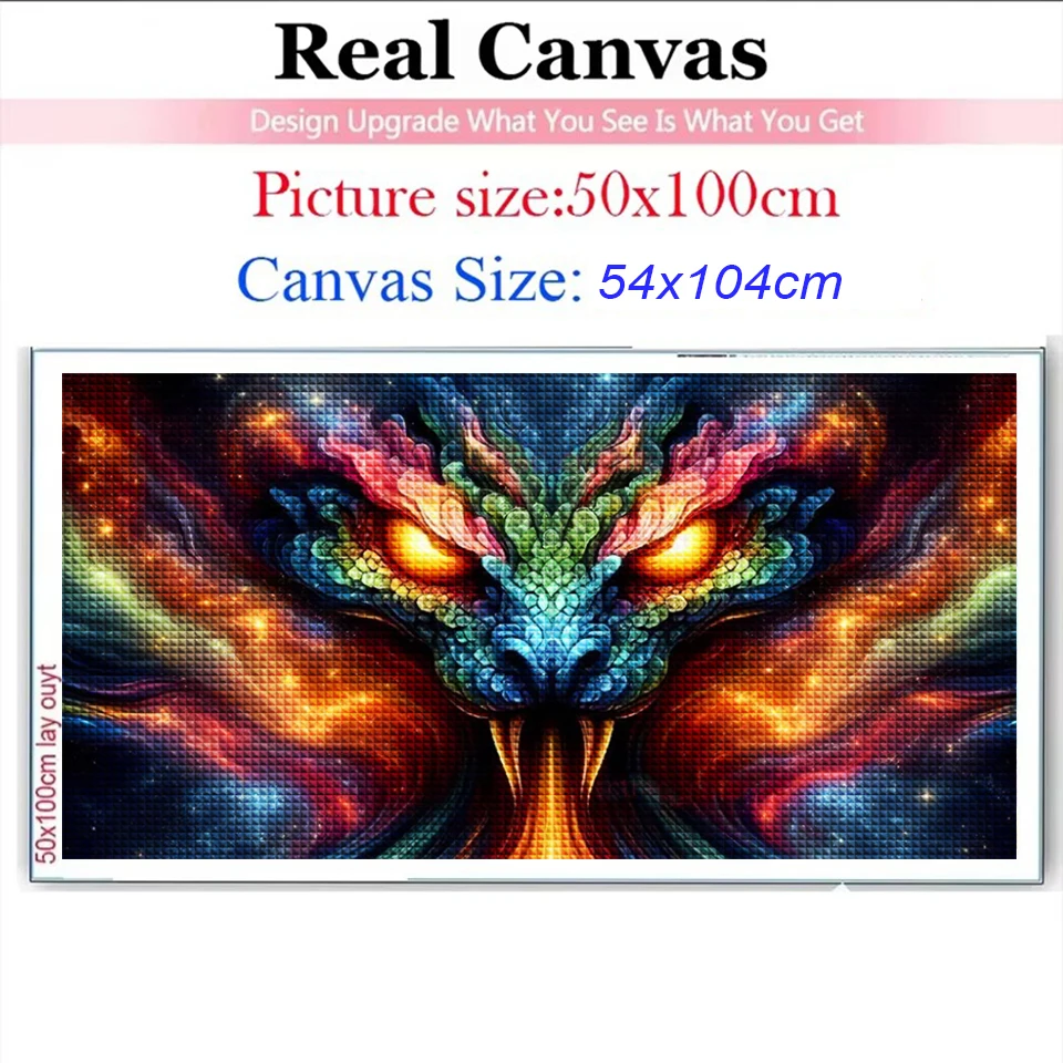 mystical Multi colored abstract snake diy 5D diamond painting large size full Round diamond mosaic embroidery cross stitch kit