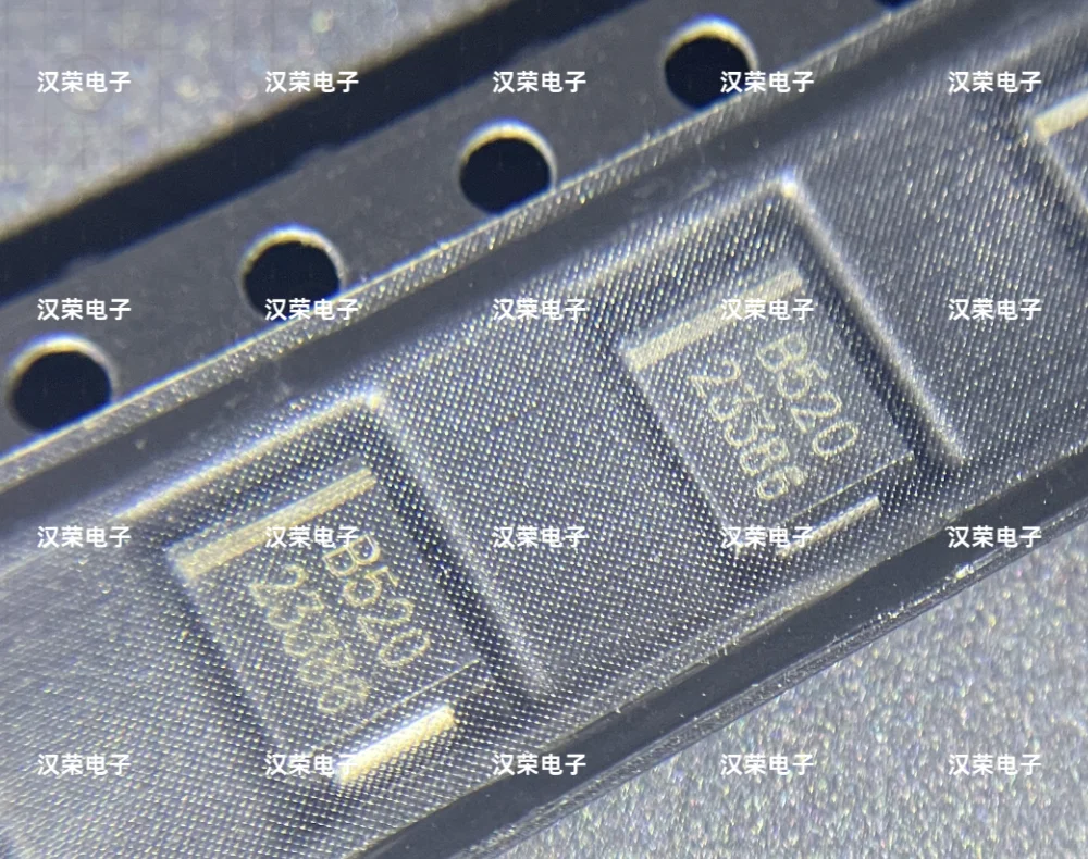 20PCS/50PCS/100PCS/1000PCS SK520BTR B520 DIODE SCHOTTKY 200V 5A SMB New and Original In Stock