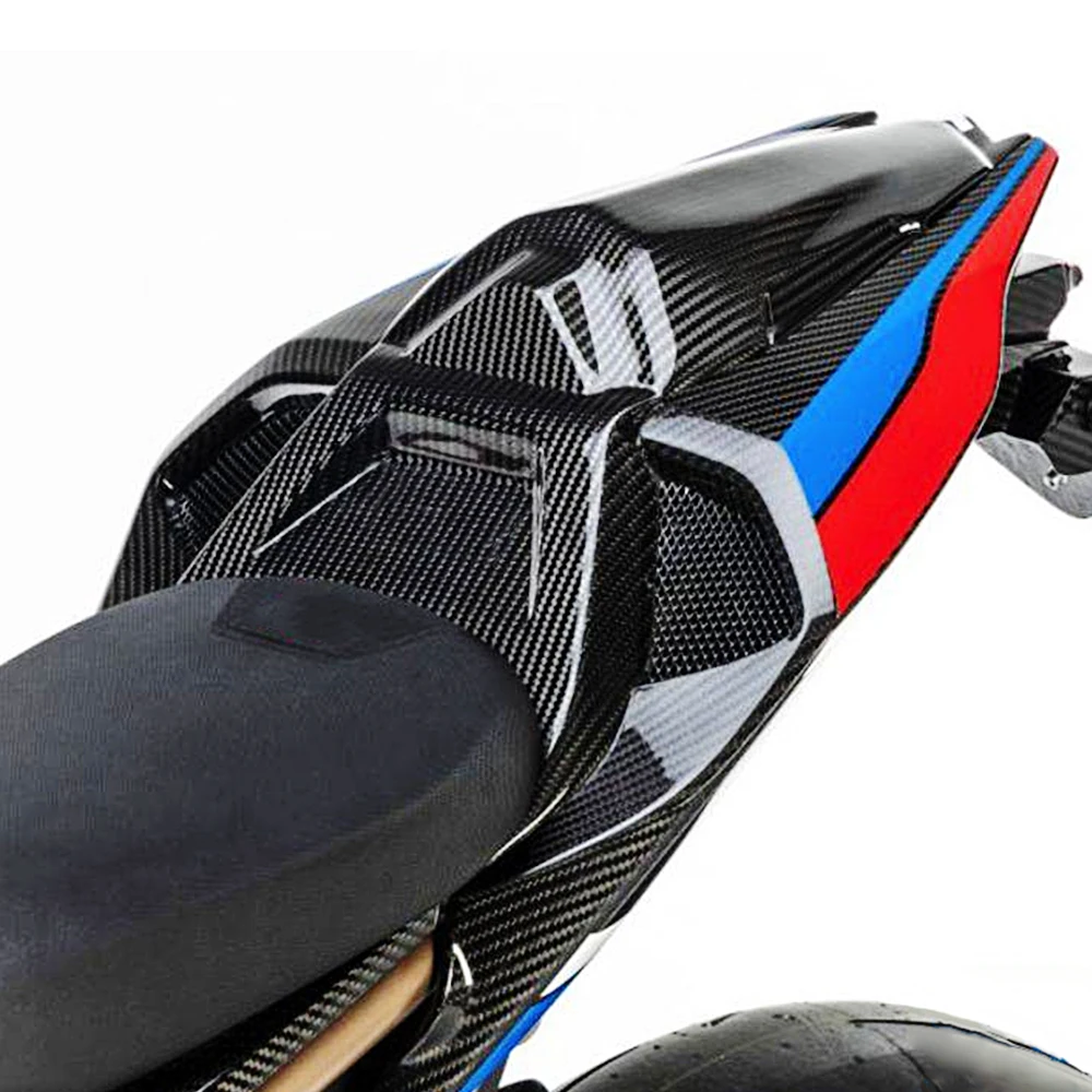 BMW S1000RR S 1000RR 2019 2020 2021 2022 오토바이 액세서리 100% 탄소 섬유 뒷좌석 패널 페어링 S1000RR 2019-2022, 바이크 뒷좌석 페어링 액세서리