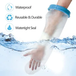 Adult Arm Cast Cover for Shower Waterproof Bandage and Cast Protector for Shower and Bath Watertight Protection to Broken Hand