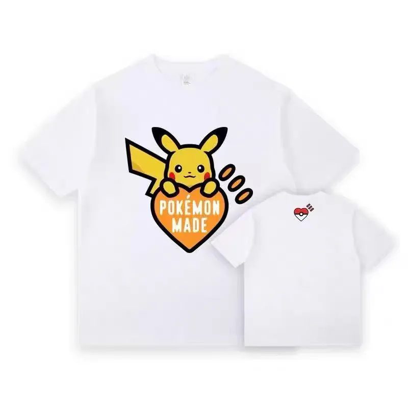 Magical Joint-Design Baby Companion Accessories: Picuka Heart-shaped Children's Short-Sleeved Shirt - Dreamy Baby Cool T-Shirt