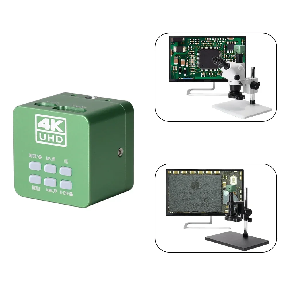 Ultra HD 4K 2160P USB HDMI Digital Microscope Camera Industrial Lab Detected Images Acquisition Video Recorder