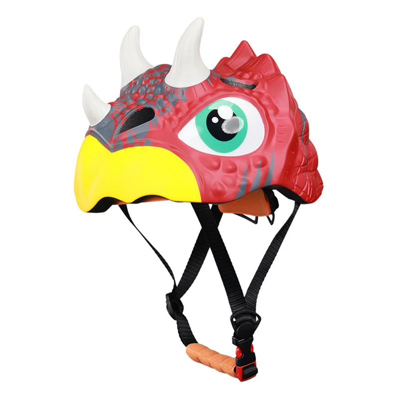 Children Sports Bicycle Helmet MTB Road Bike Dinosaur Shape Safety Head Protect Cap Kids Outdoor Riding Helmets Capaceta BC0691