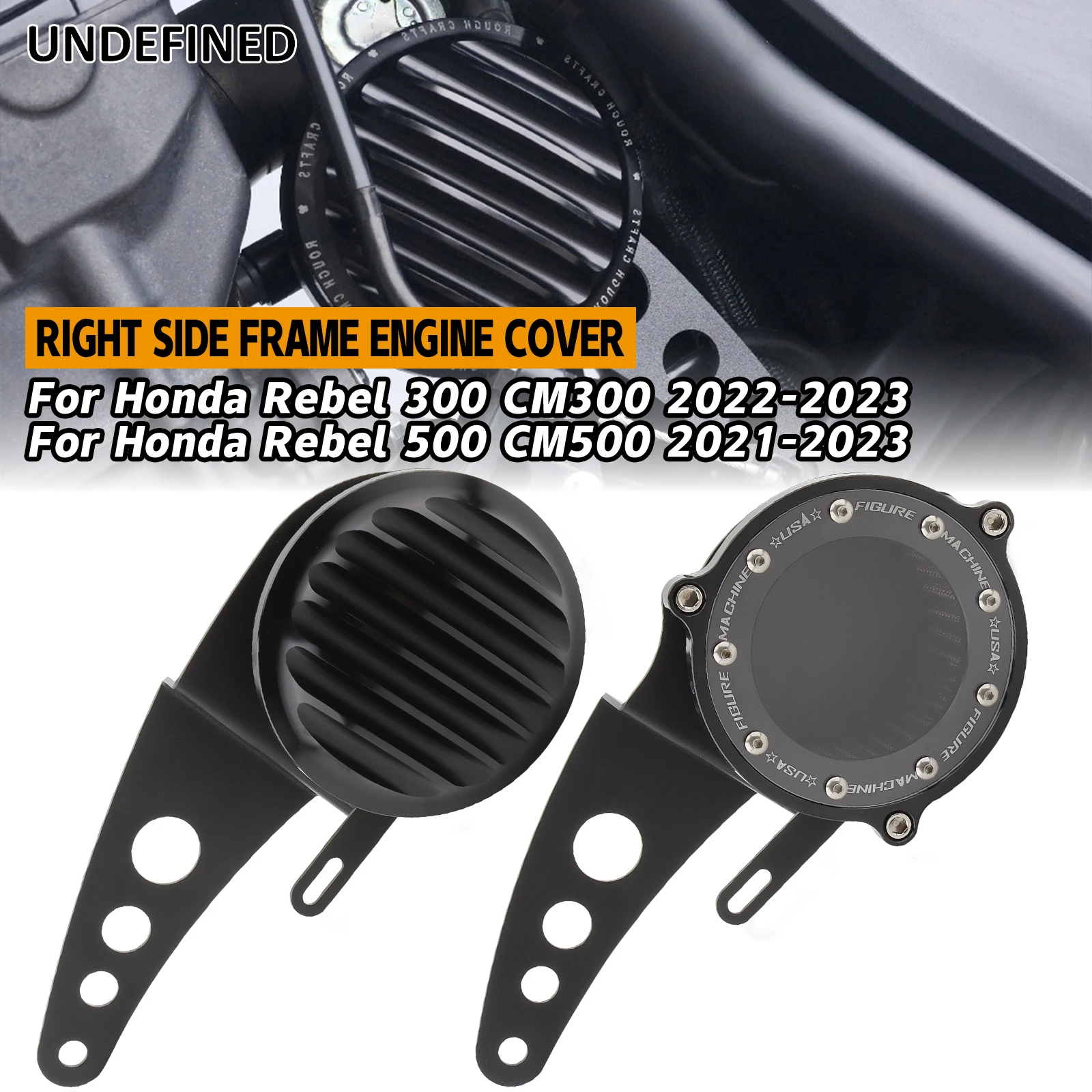 

Air Cleaner Cover Engine Decorative Cover Kit For Honda Rebel 300 CM300 2021 2022 2023 Motorcycle Accessories