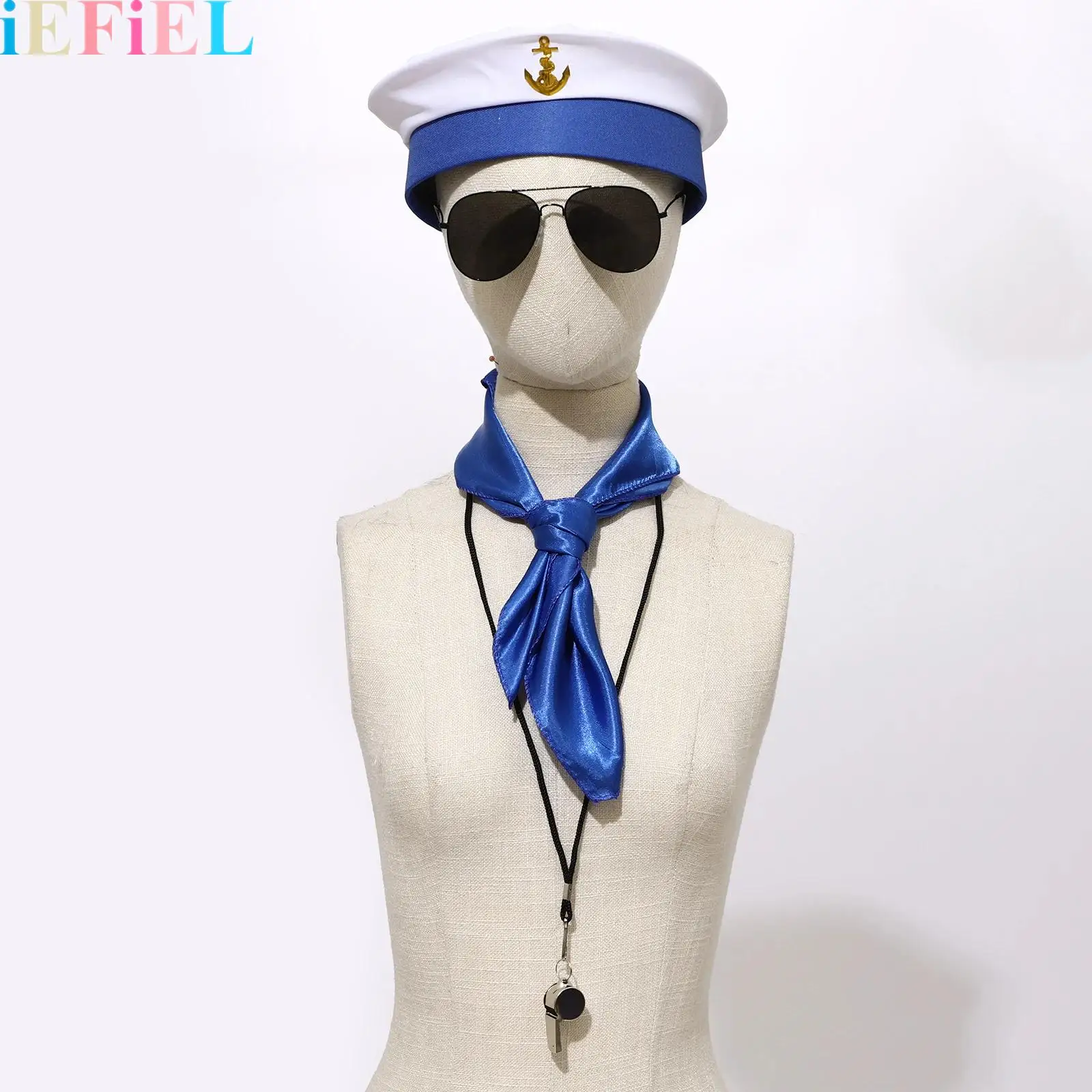 

Adults Halloween Dress Up Costume Accessories Set Including Hat Sunglasses Kerchief Etc Party Costumes Dress Up Supplies