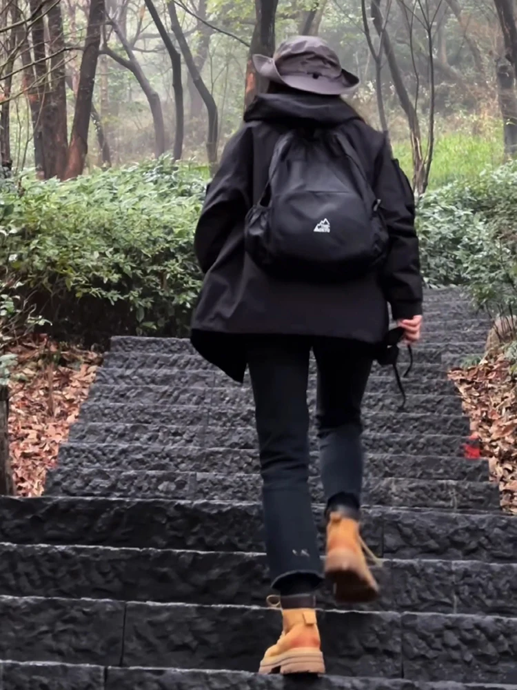 

Мужская верхняя одежда для активного отдыха: водонепроницаемая, ветрозащитная, для альпинизма и походов, на липучках, из полиэстера, нейлона и углеродного волокна