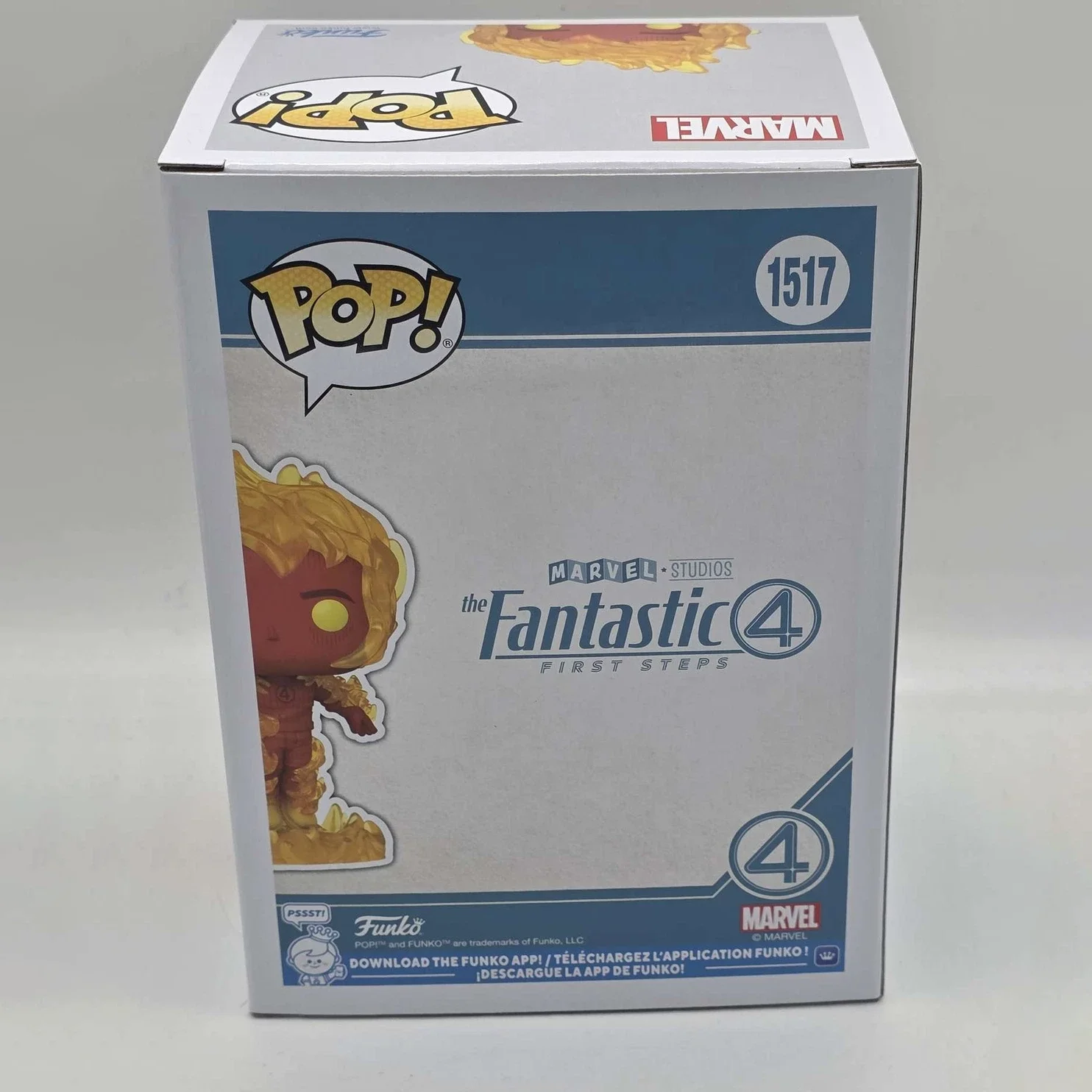 Marvel Human Torch 1517 Figures The Fantastic Four:4 Vinyl Figure Funko Pop 5.4 inch Collectible Limited Edition Model Toy Gift - Image 6