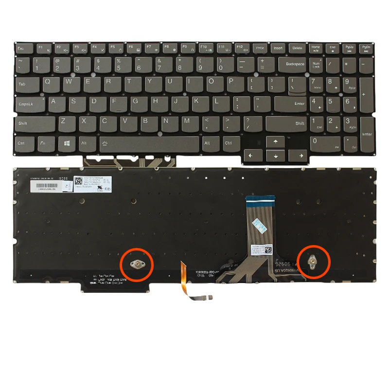 Laptop alternate keyboard for Y9000X 2020R 2019 R9000X 2020H Y740S-15IMH with backlight