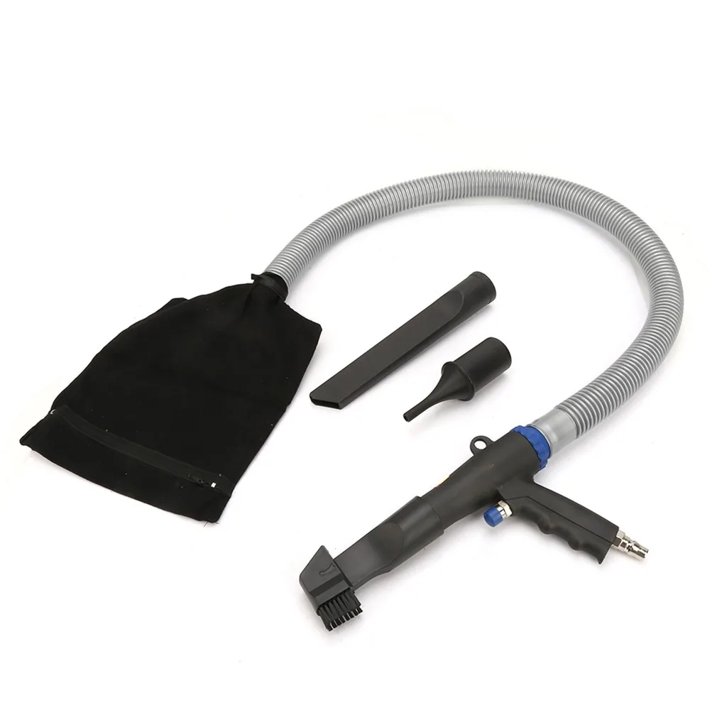 6pcs High Pressure Pneumatic Cleaning Tool Blow Function Suction Function Compressor Blow Gun Air Duster Gun