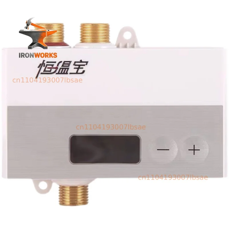 Shower System Thermostatic Water Heater Thermostatic Mixing Valve Digital Display Touch Screen Solar Thermostatic Valve