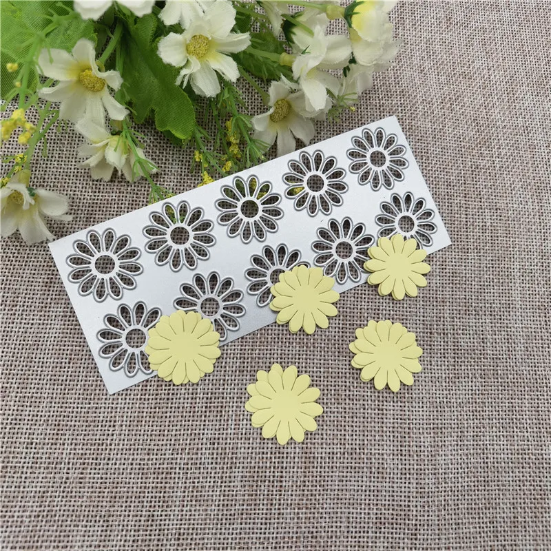 Floret Flowers Frame Metal Cutting Dies Stencils For DIY Scrapbooking Decorative Embossing Handcraft Template