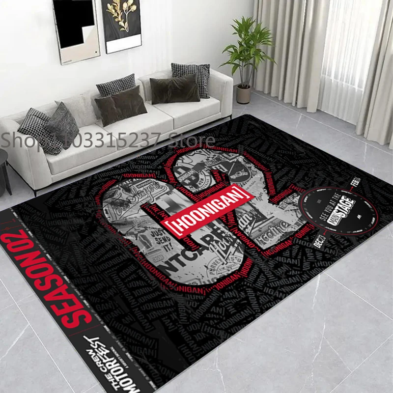 

Fashion Hoonigans Racing Car Block43 Large Carpet,Creative Living Room Bedroom Sofa Area Rug,home Decor,Floormats,bath Mat