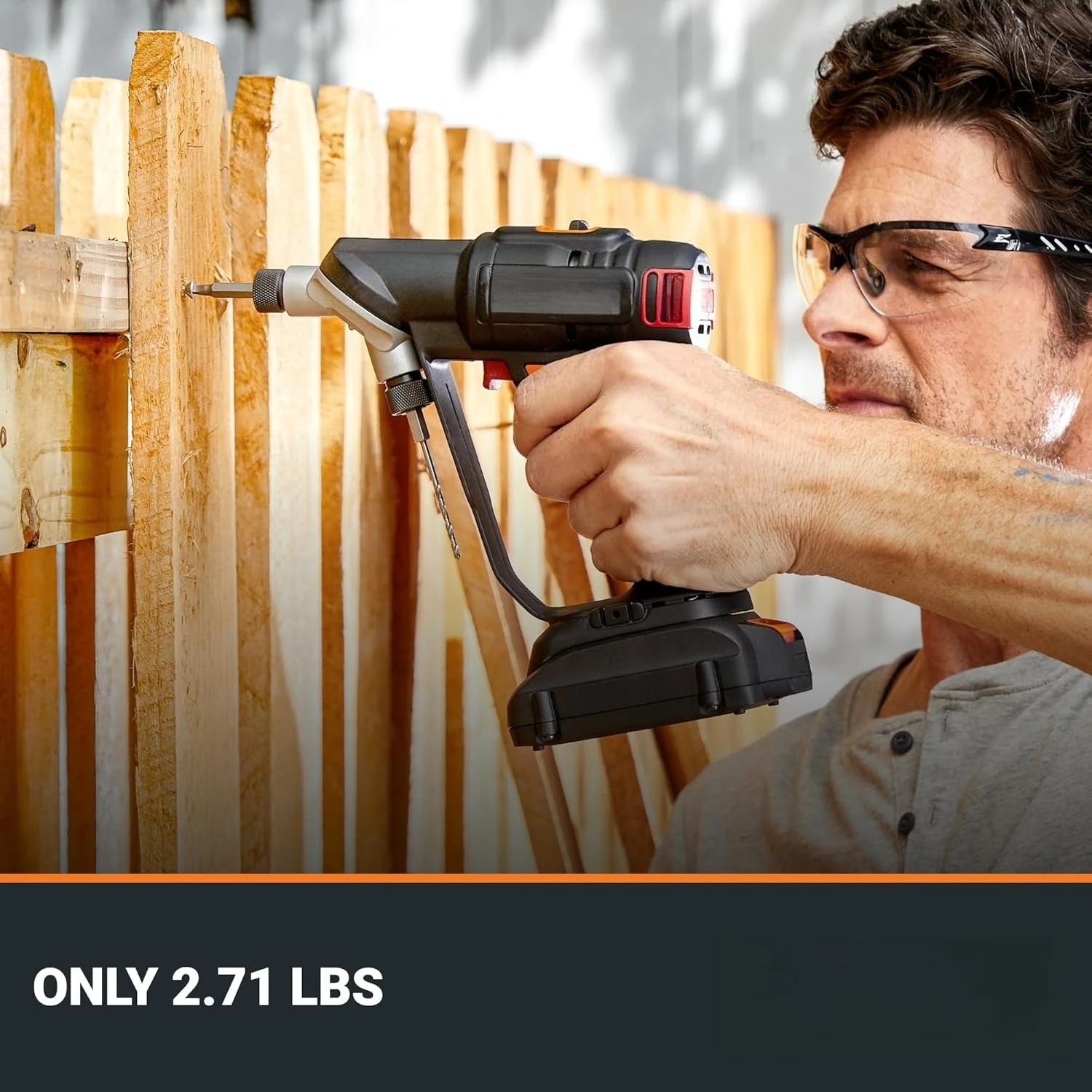 ZZW 20V SwitchDriver 2.0 with 85 pc Accessory Kit, 2-in-1 Brushless Cordless Drill Driver, Drill Set Rotatable Dual 1/4"