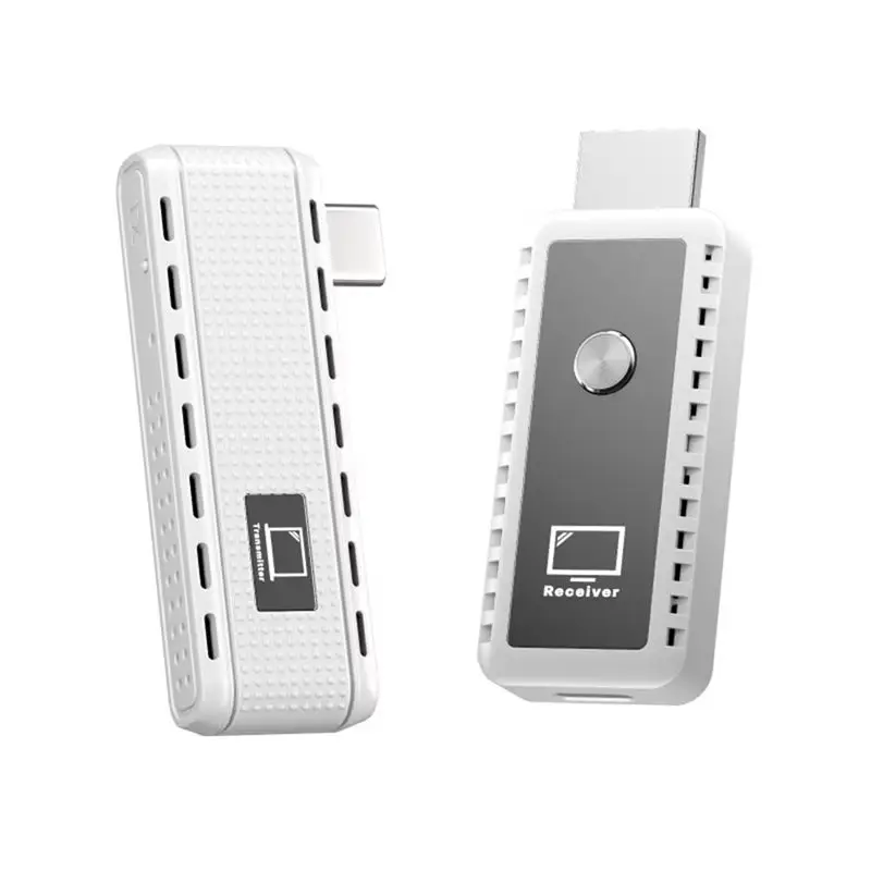 ~【On Sale】Wireless Transmitter Receiver -Compatible 1080P@60HZ 30M For TV Projecto Mini Plug And Play
