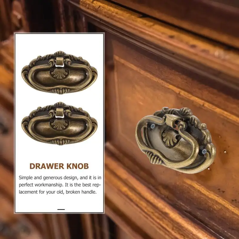 

5 Sets Gift Box Household Door Knob Wooden Case Handles drawer cupboard handle knob Furniture Handle Hardware Accessories