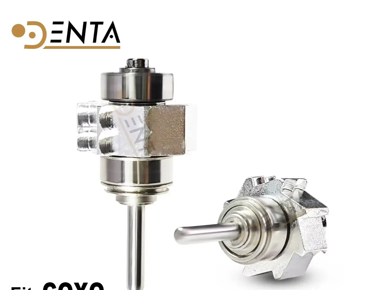

High Speed Dental Turbine Cartridge Replacement Rotor Spare Parts fit For COXO CX207-F/G Push Button Handpiece