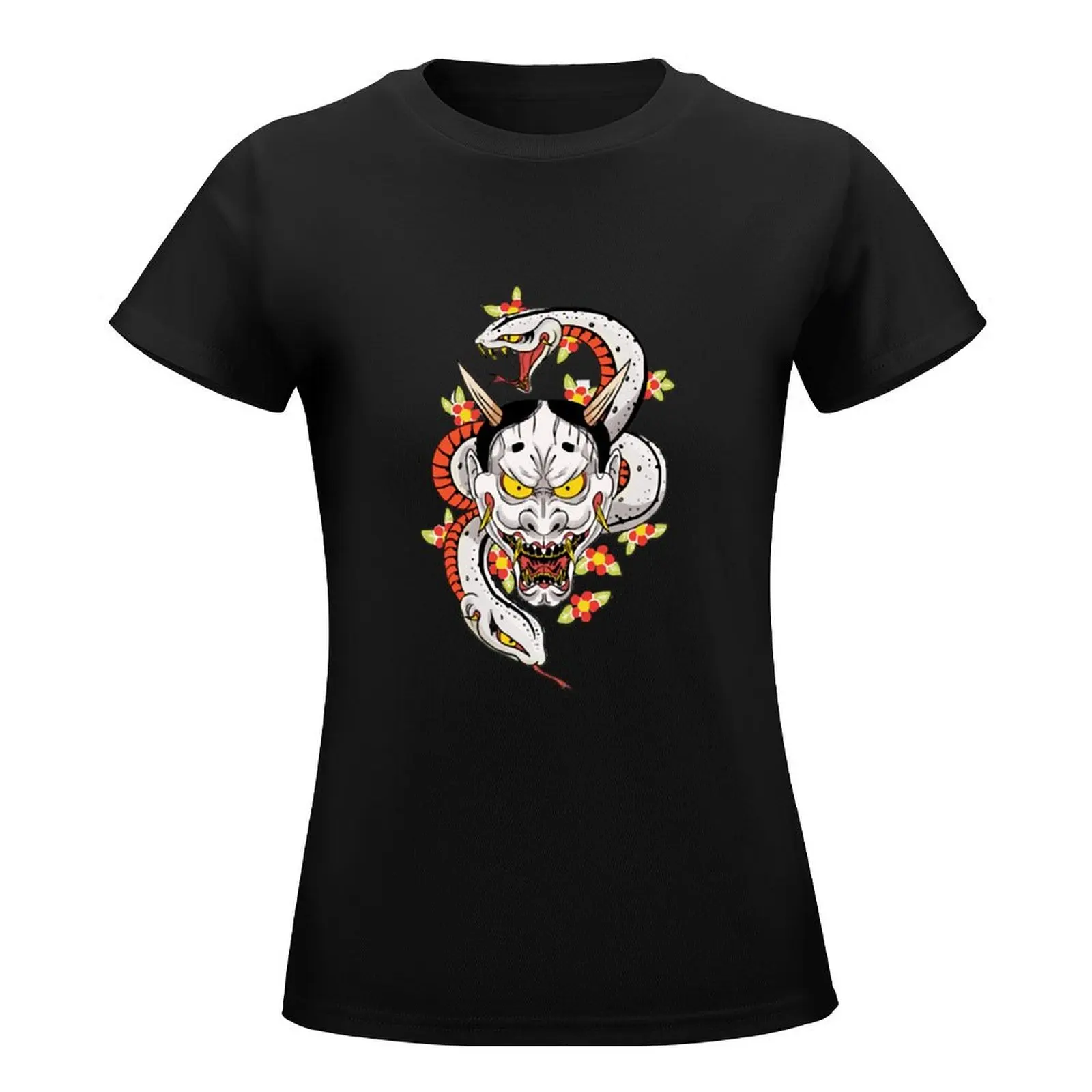 Goro Majima Hannya Tattoo T-Shirt shirts graphic tees sweat t-shirt dress for Women long