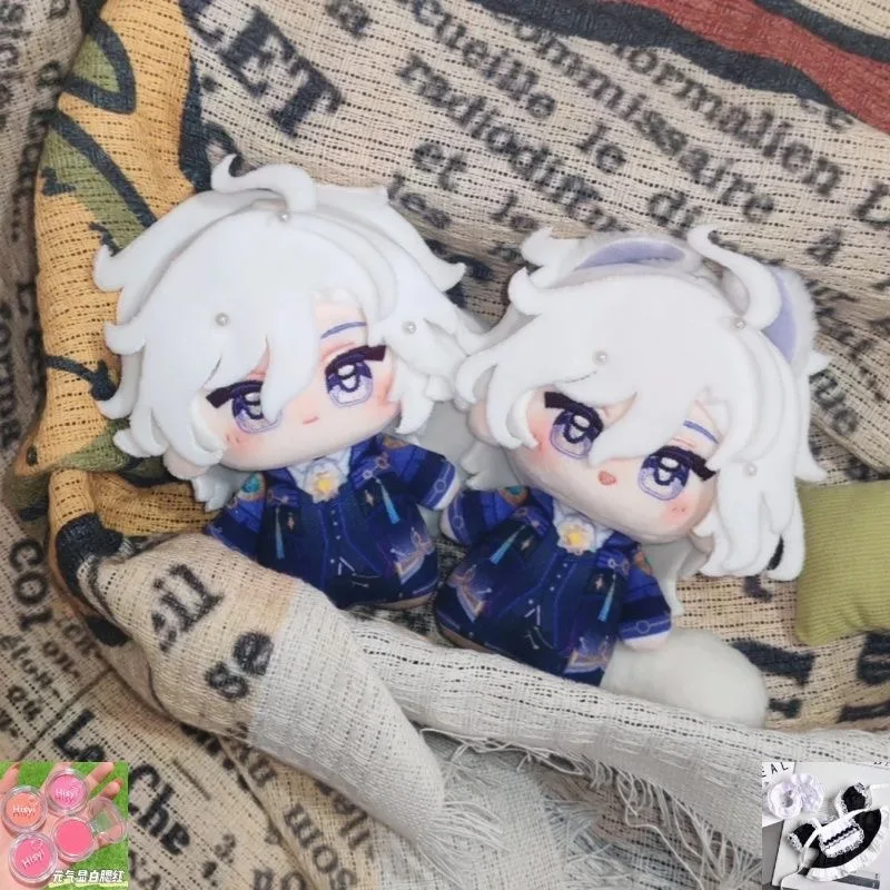 10cm pluszowa zabawka anime Genshin Impact Mitya, wypchana lalka Mitya, dekoracyjny brelok, figurka, prezent na urodziny lub Boże Narodzenie