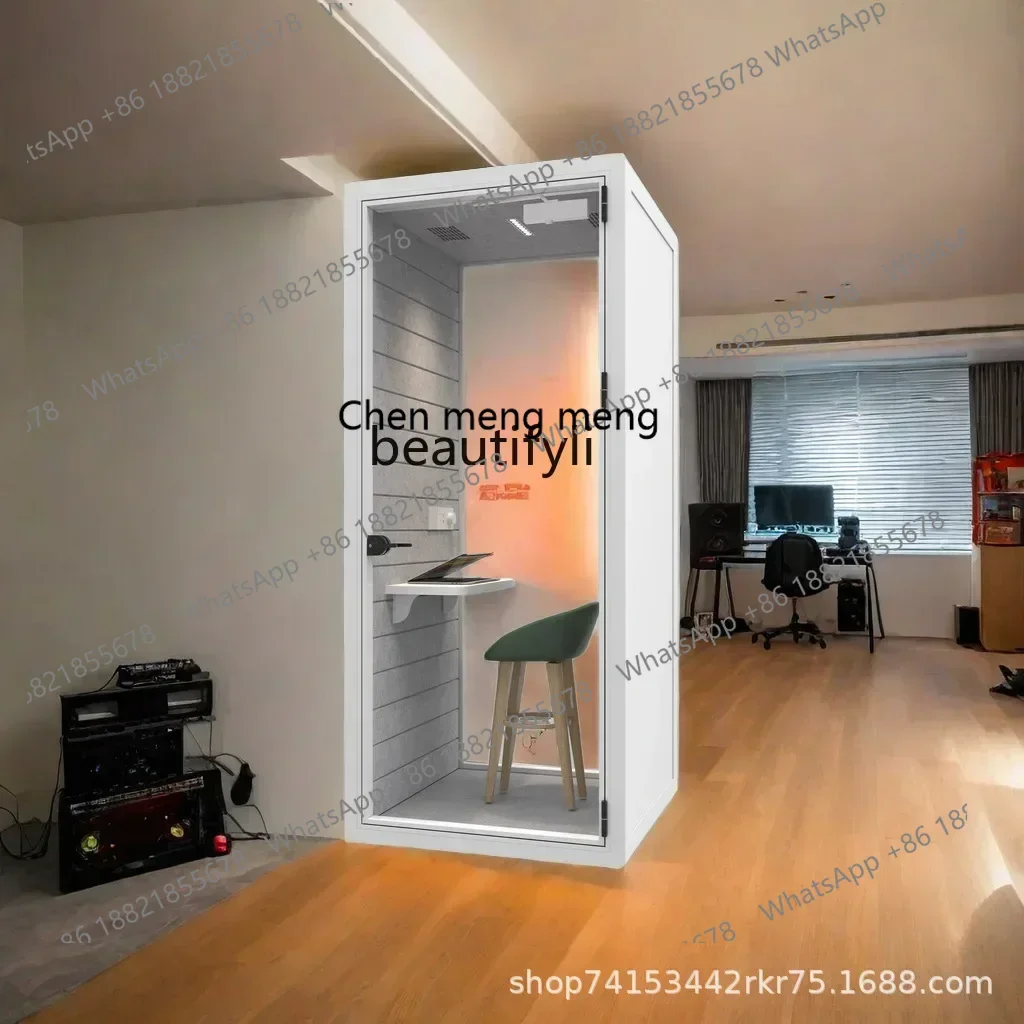 

CC Telephone booth Soundproof cabin Telephone booth Silent cabin Recording studio Recording room