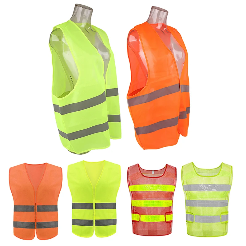 80g Reflective Safety Vest -Breathable Mesh High Visibility Work Vest for Construction, Road Workers, and Outdoor Activities