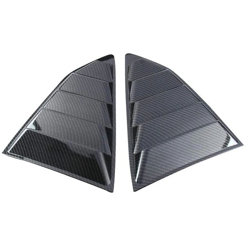 Car Body Trim Vents for 15-22 Tuning Side Air Intake Vents Louvres Special Exterior Sticker Carbon Fiber