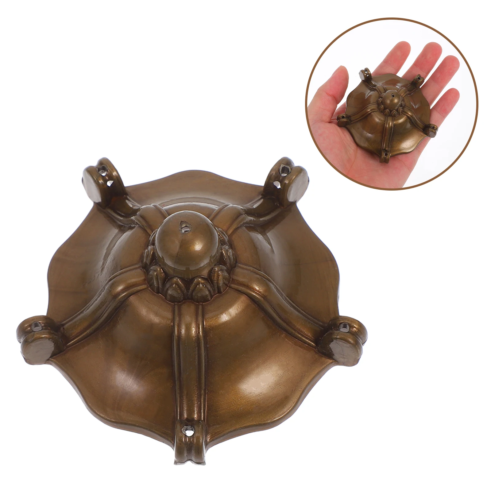 

4pcs Diy Accessories Plastic Hanging Ornaments Craft Bells Decorative Parts For Home Garden Durable Lightweight Replacement