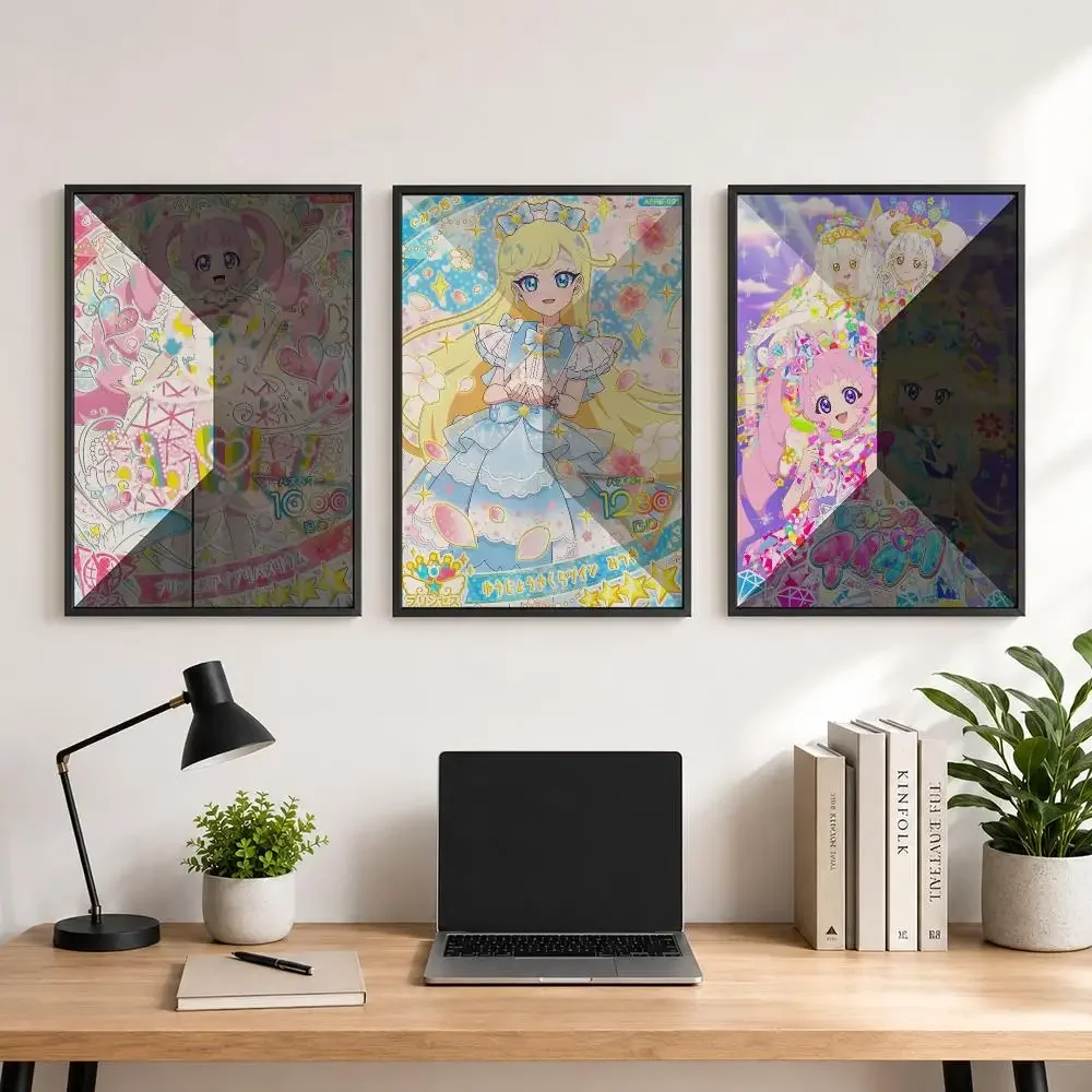 anime Himitsu no Ai‑Pri Poster Poster HD Printing Comfortable and Fresh Style Wall Art Home Decor Living Room Cafe Gift