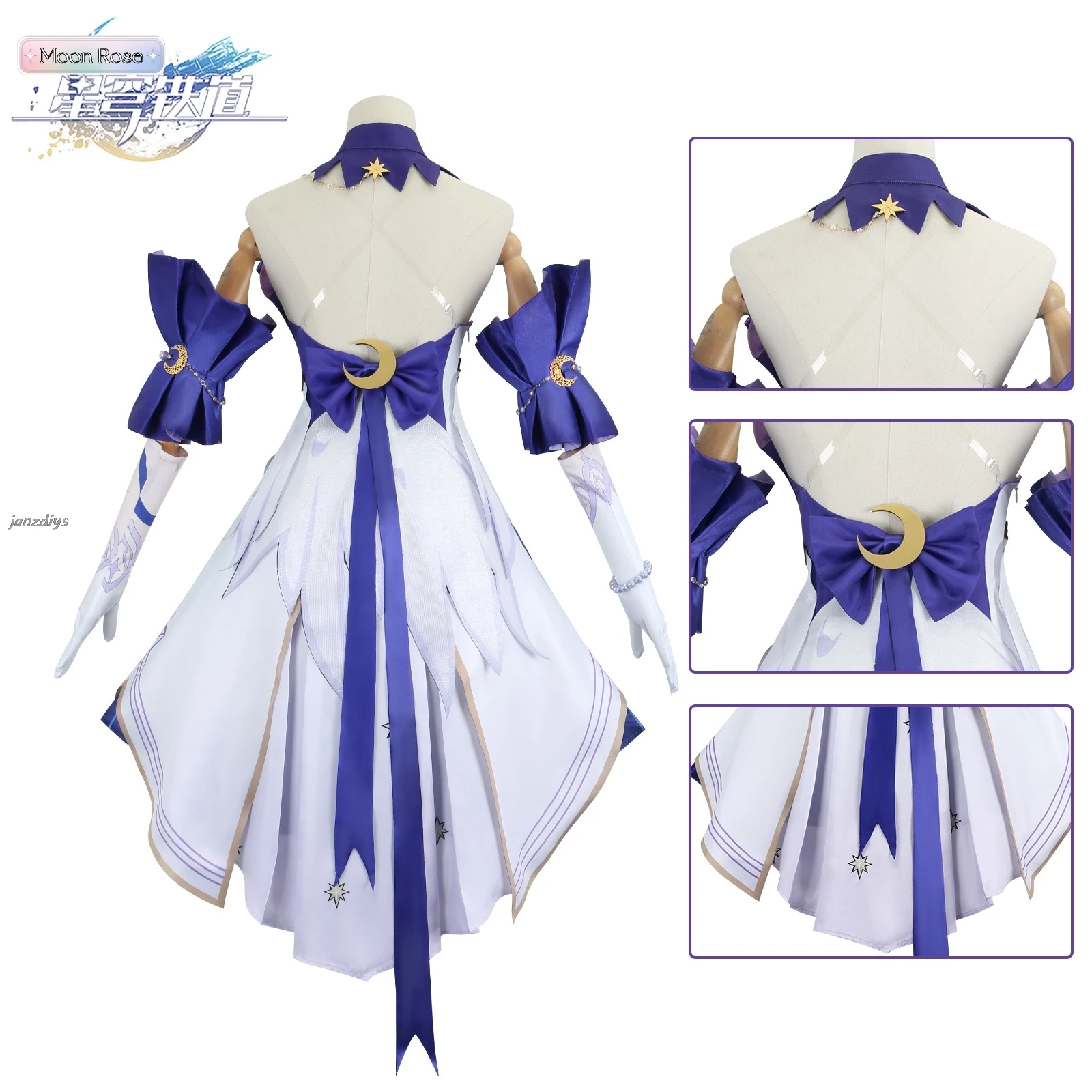 Disfraz del juego de Anime Robin Honkai Star Rail, ropa de Cosplay, uniforme de Alice Himora, Penacony, Idol, cantante, fiesta de Halloween