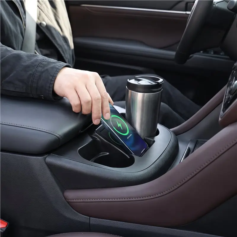 Center Console Accessories For Mercedes Vito Metris W447 2016-2025 Wireless Phone Charging Cup Holder A44768008319051