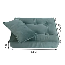 Accessoires de photographie pour nouveau-né, mini lit rétro, éponge, matelas, oreiller, livraison directe, vente au détail, bébé posant assisté, coussin de style