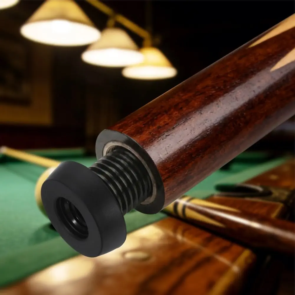 

Rubber Billiard Cue Rubber Bumper Aluminum Lightweight Design Pool Cue Block 14MM Falling Resistance Billiard Cue Plug