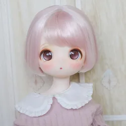 1/3 1/4 1/6 1/8 High Temperature Short Cute Style Wire Bjd Wig Hair