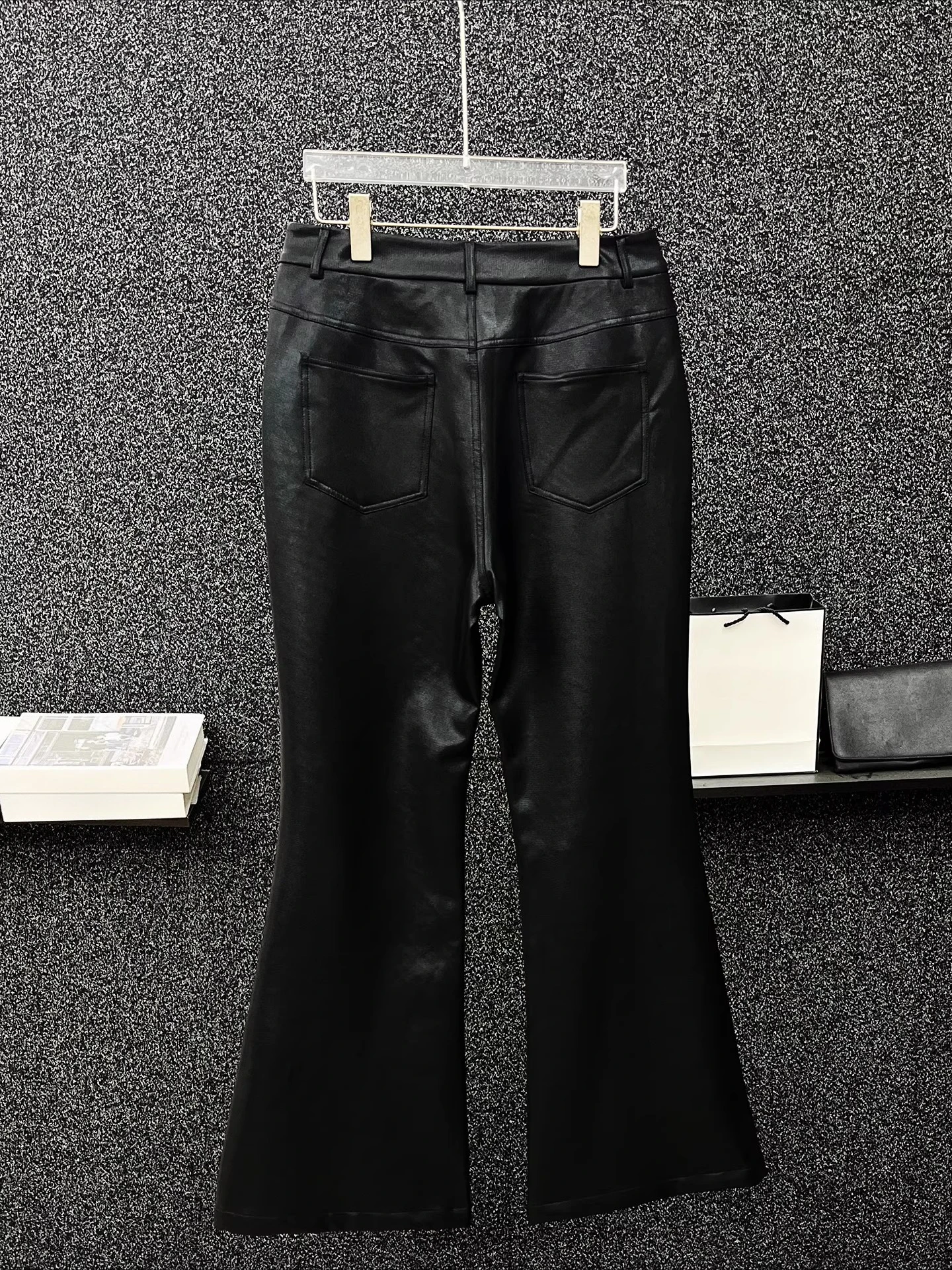 Men's 2025 Spring Autumn New Fashion Loose Comfort Micro Flared Pants Male High Street Pants High-end Multi-zipper Chic Trousers