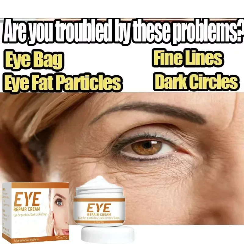 

Eye Bag Cream Anti Wrinkle Remove Puffiness Dark Circles Puffiness Firming Smooth Skin Care Moisturising Massage Essence