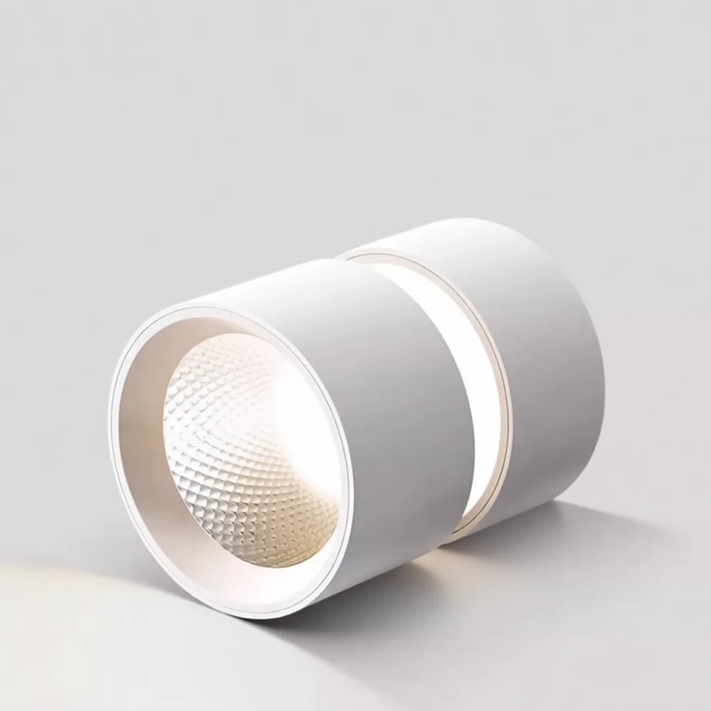 Foldable LED Downlight Surface Mounted Spotlight High CRI Adjustable Angle Lamp For Modern Room Ceiling Lighting