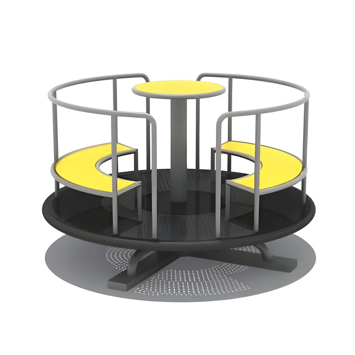 

Hot Sale Children Carousel Playground Equipment Kids Merry-go-round for Outdoor Playground