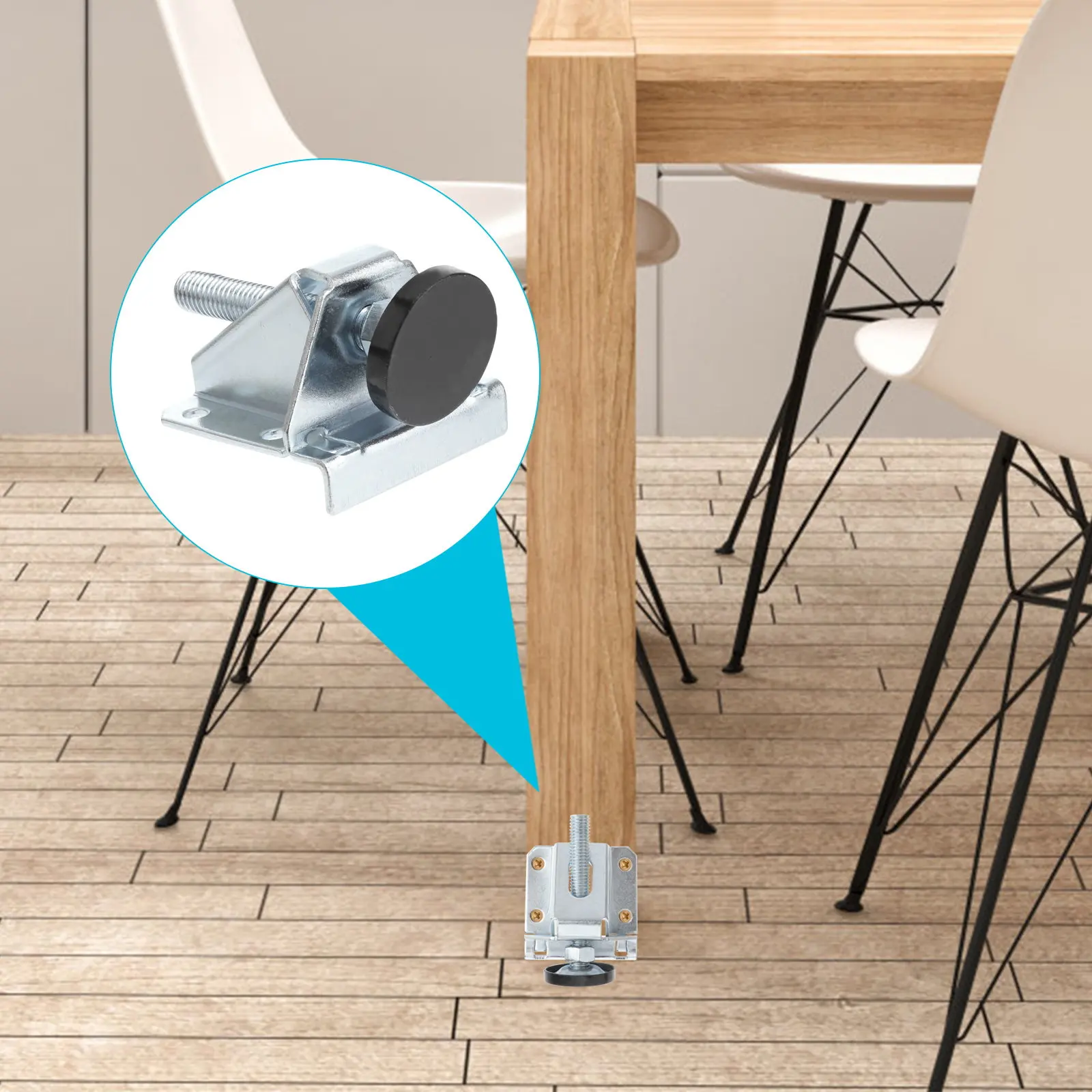 

Комплект регулируемых опор для шкафов, сверхпрочные стальные ножки-выравниватели для мебели, столов, рабочих станций, полок, для домашнего использования