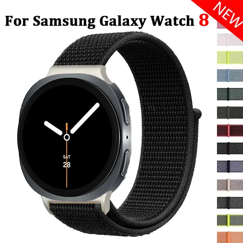 

Nylon sport straps for Samsung Galaxy watch 8 classic smartwatch accessories wrist bracelet correa Galaxy watch 8 40mm 44mm Band