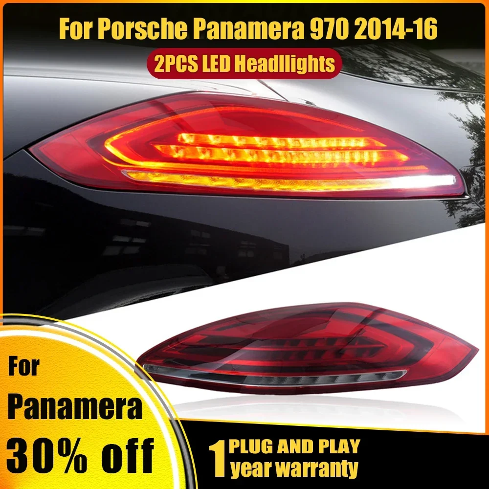 

Pair Taillight assembly For 2014 2015 2016 2017 Porsche Panamera 970.2 S GTS 4.8L taillight assembly Rear Sequential Turn Signal
