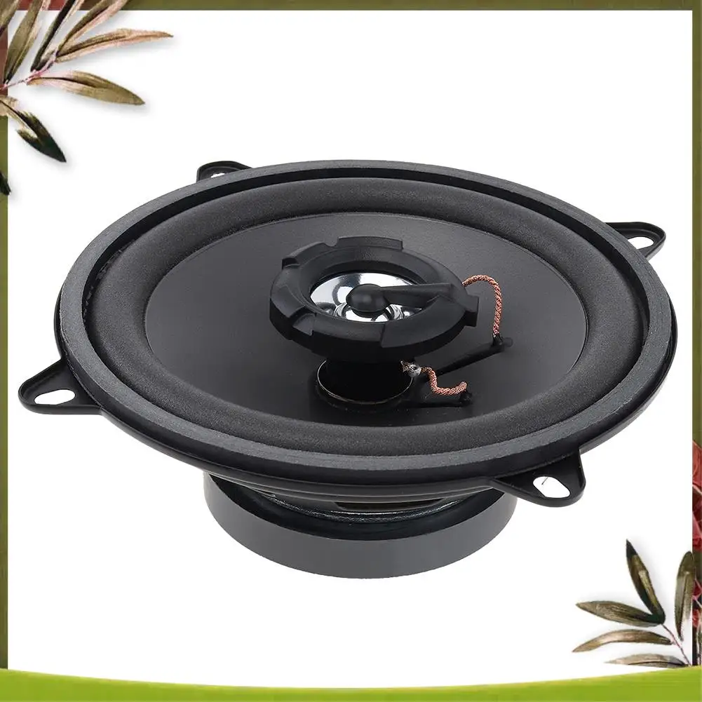 

AB98-1 шт., 5-дюймовый 2-полосный универсальный автомобильный Hi-Fi коаксиальный динамик, авто аудио, музыка, стерео сабвуфер, полнодиапазонные частотные динамики