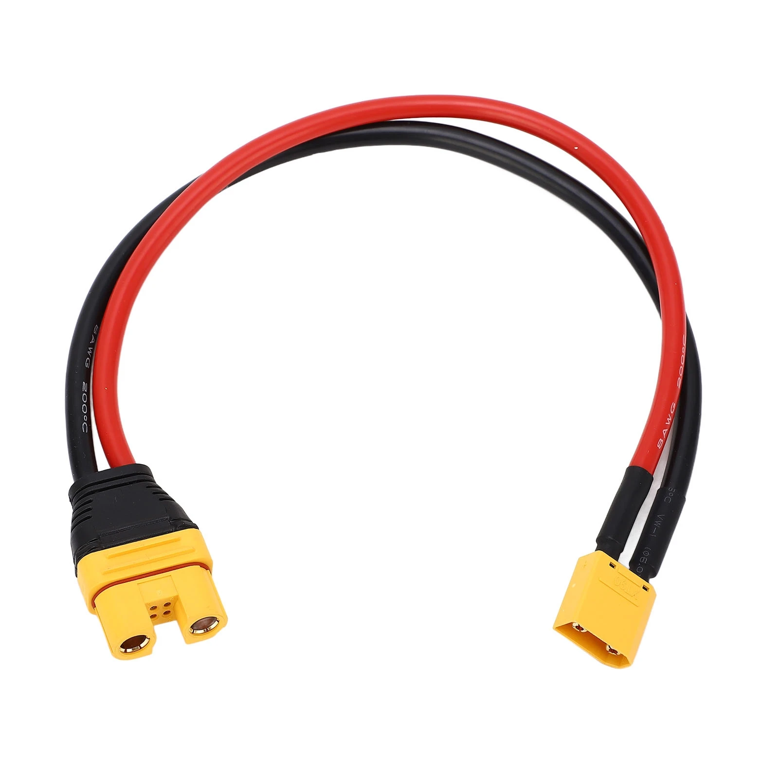 AS150U Female to XT90 Male Adapter 8AWG Silicone Wire Connect Convert Cables for Planters Sky Permanent Flight Charger