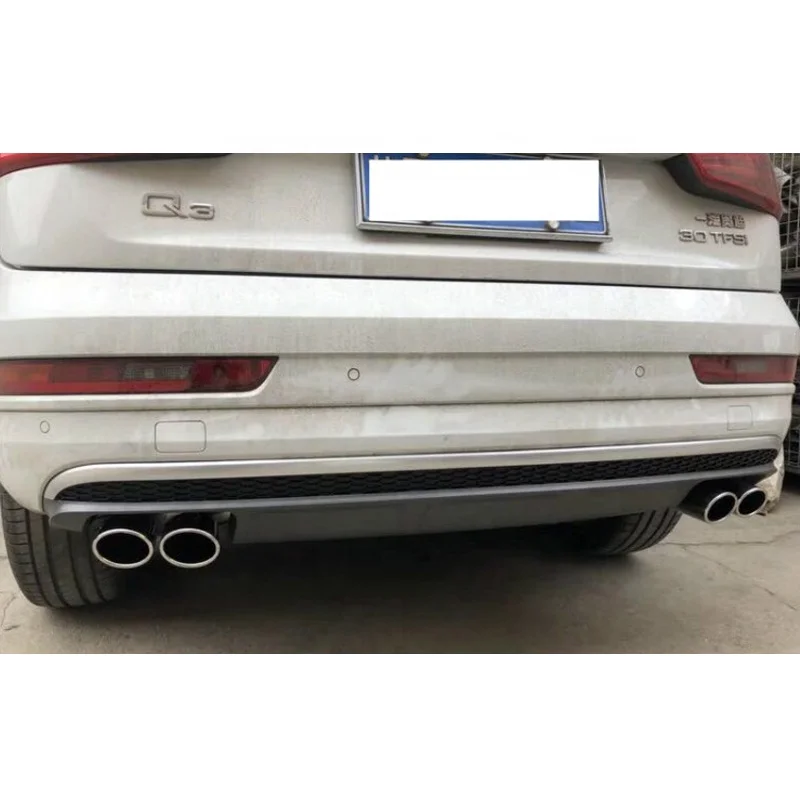 SQ3 الناشر الخلفي لشد الوجه SQ3 نمط شفة ممتصة للصدمات خلفية الناشر الذيل الحلق العادم 2013 2014 2015 2016 2017 2018 مخصص