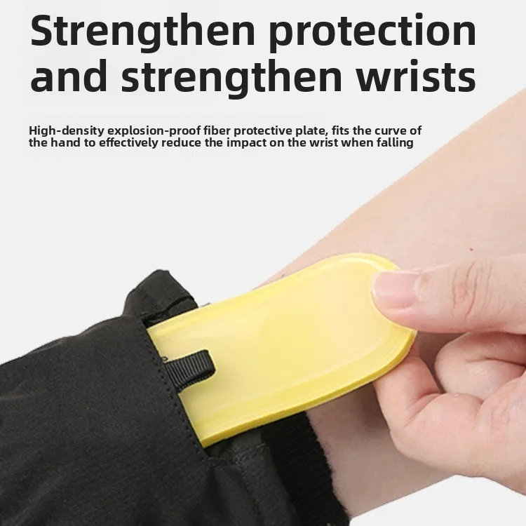 Winter Skiing and Cycling Gloves, Touchscreen-Compatible, Waterproof, Fleece-Lined, Warm, for Outdoor Mountaineering