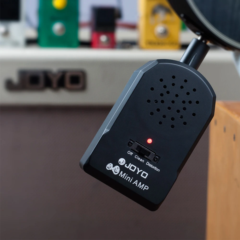 JOYO amplificador de guitarra AMP auriculares JA-01 Mini altavoz de guitarra MP3 auriculares amplificador efecto de distorsión limpia para guitarra eléctrica