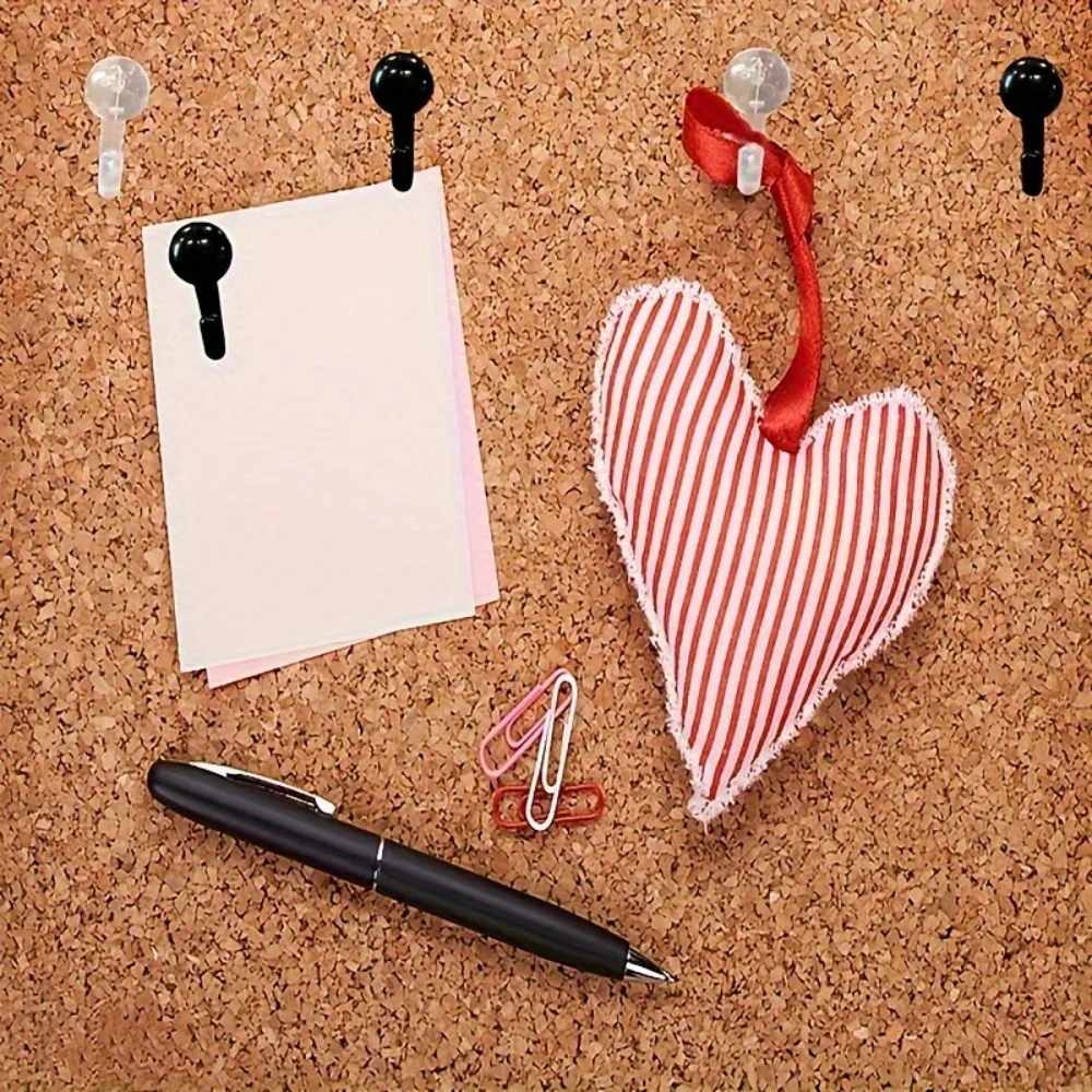 20 шт. декоративные крючки для пробковых досок — для ключей, бусин и организации домашнего офиса, школьных принадлежностей