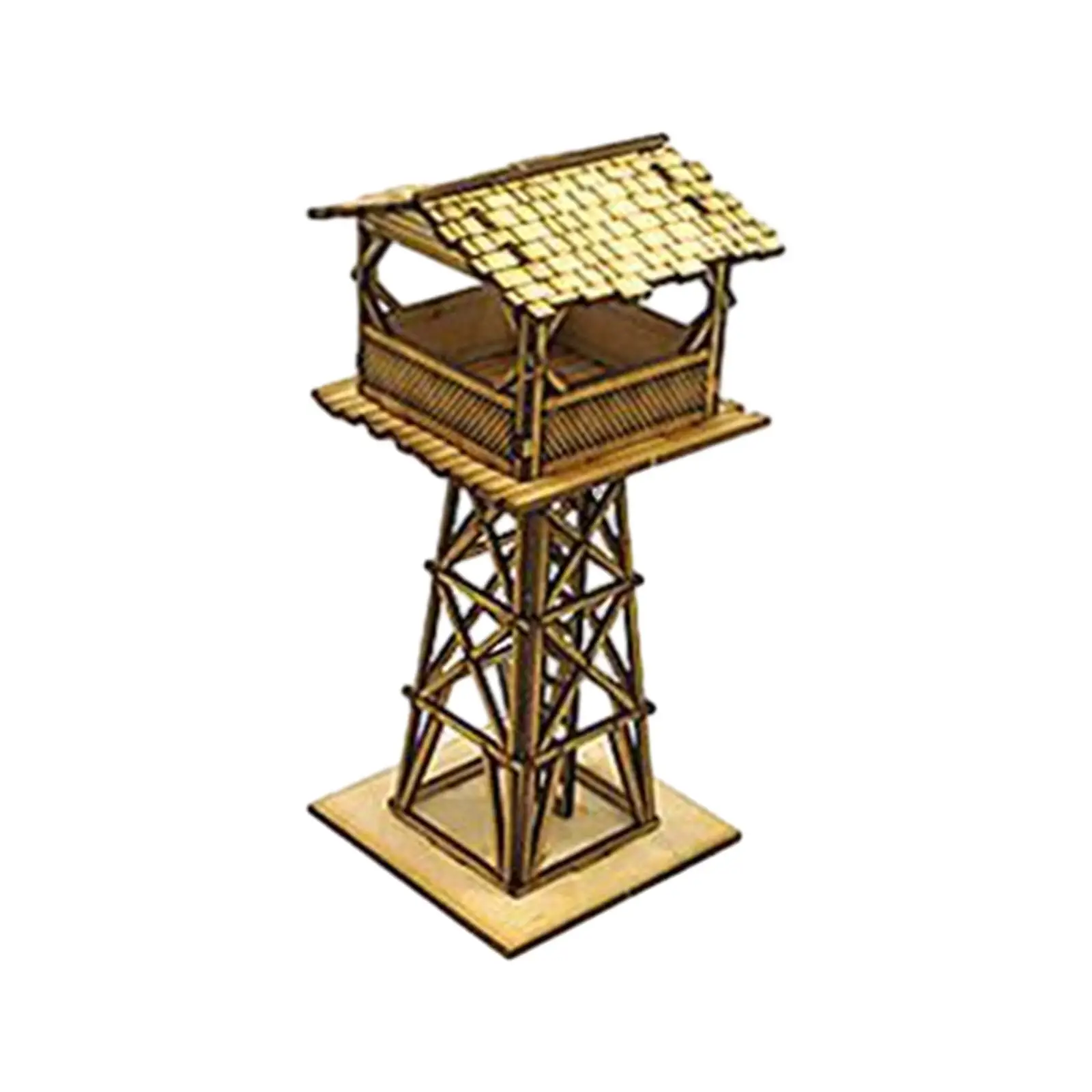 1/72 Watchtower Building Model Kits for Architecture Model Accessory Decor